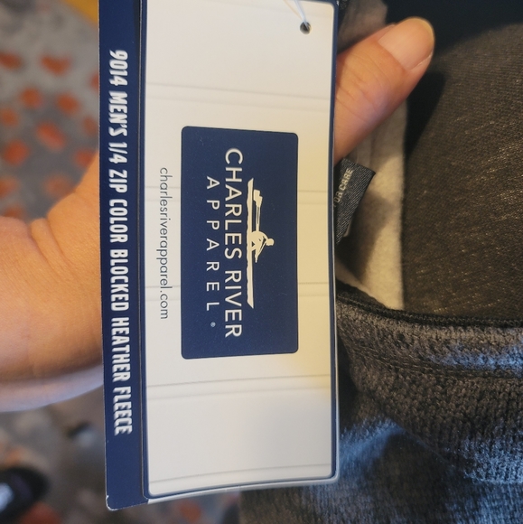 Charles River "Warriors/Chief 3/4 zip up fleece.. - Picture 2 of 9